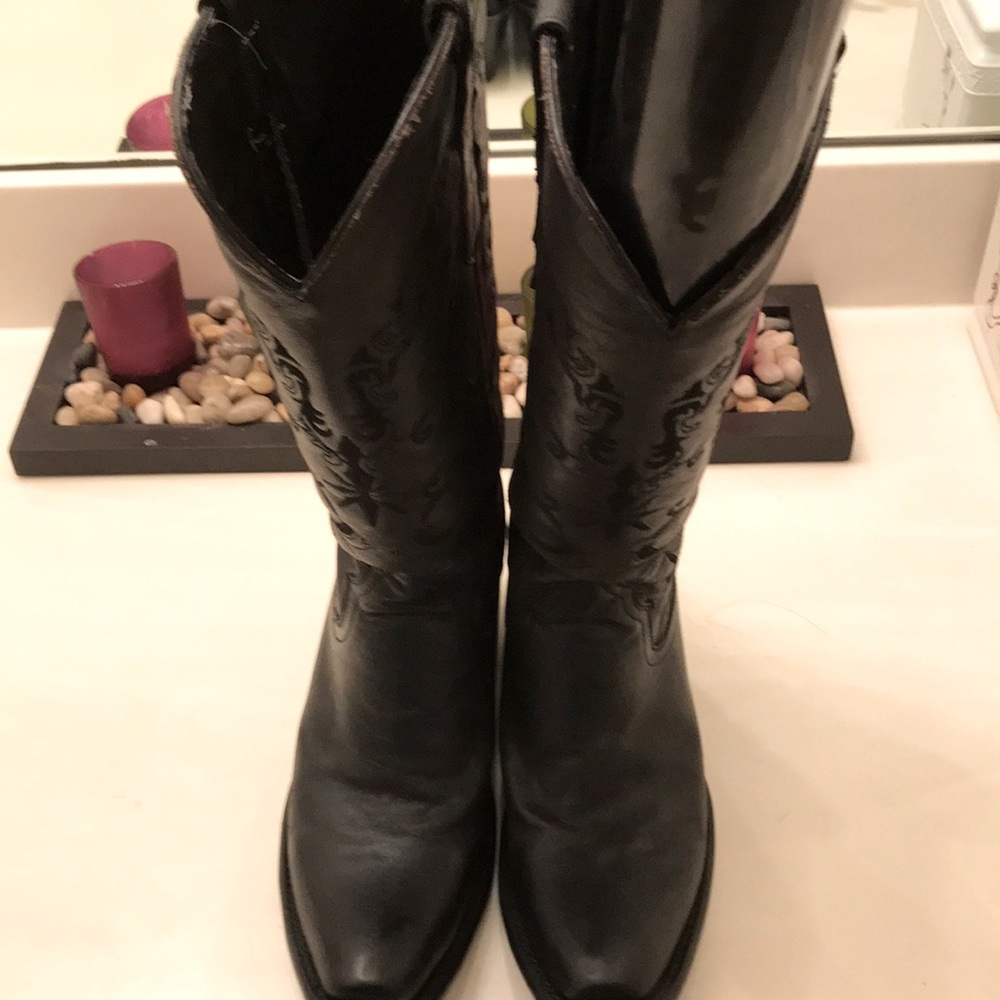 Cowgirl boots!